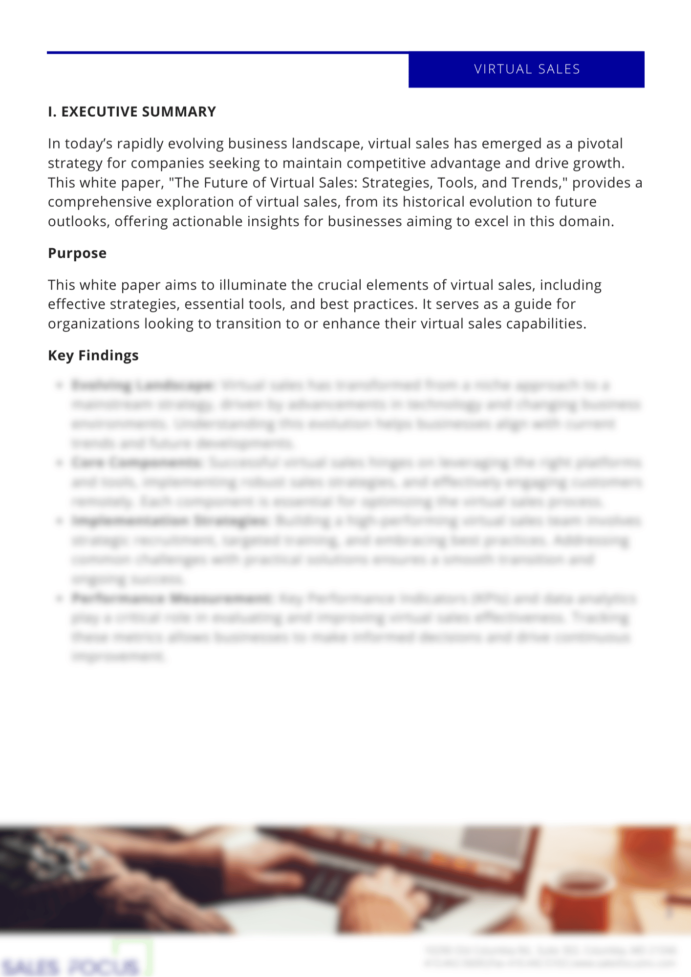 Virtual Sales blur page3