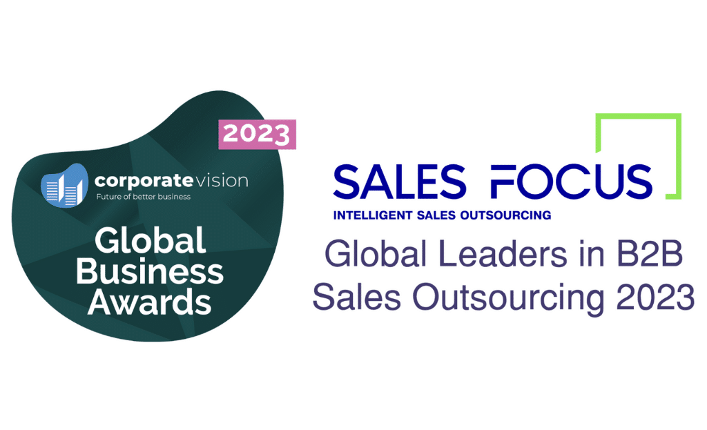 Sales Focus Inc. Named the Global Leaders in B2B Sales Outsourcing for 2023 in Corporate Vision Magazine’s Global Business Awards