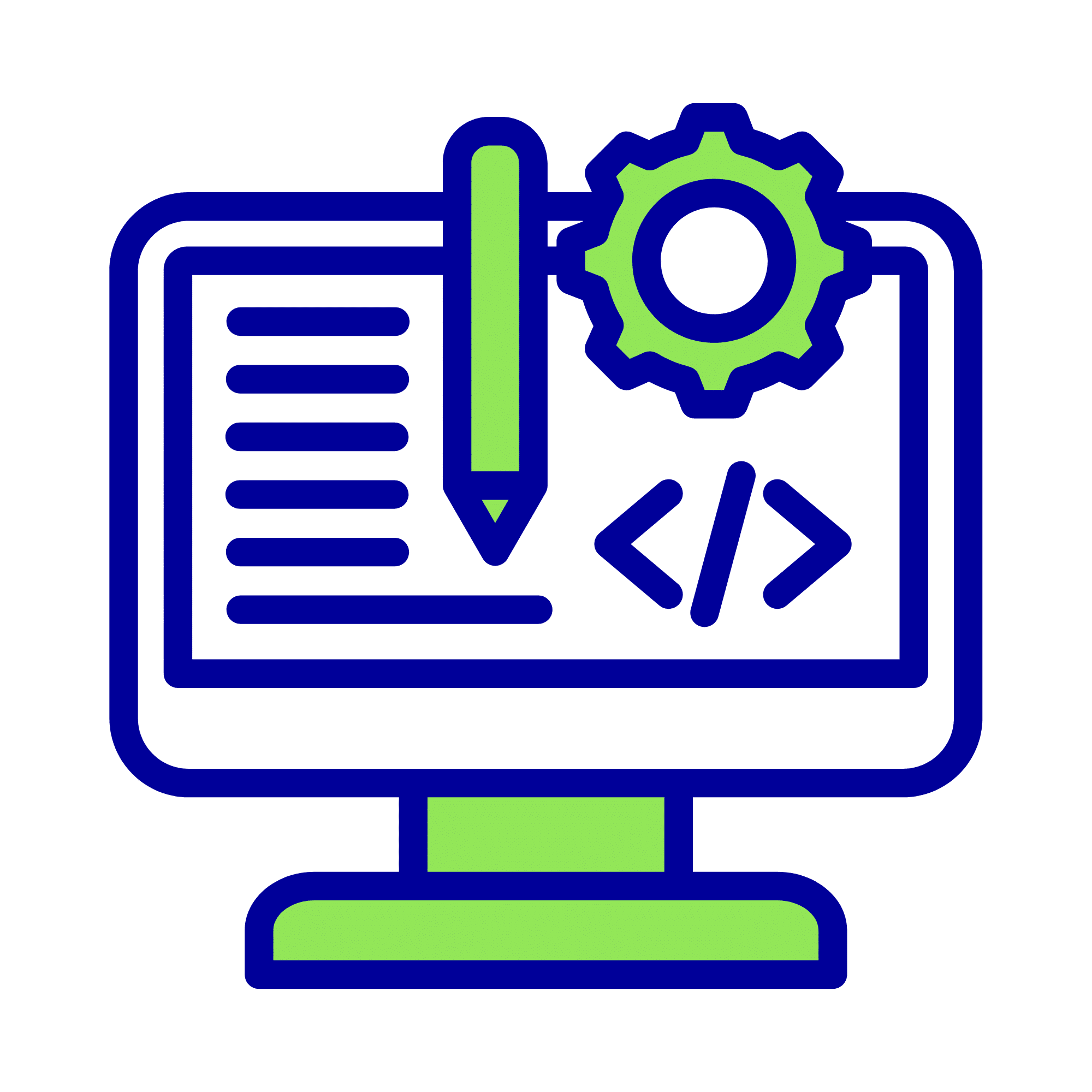 website development graphic