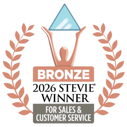 Bronze 2026 Stevie Winner for Sales & Customer Service