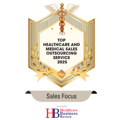 Top Healthcare and Medical Sales Outsourcing Service 2025 Sales Focus Awarded by Healthcare Business Review